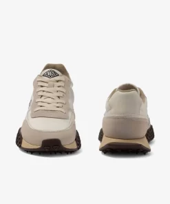 Lacoste Sneakers>Damen-Sneakers L-Spin Deluxe 3.0 Aus Materialmischung Off Wht/Dk Gum Ail