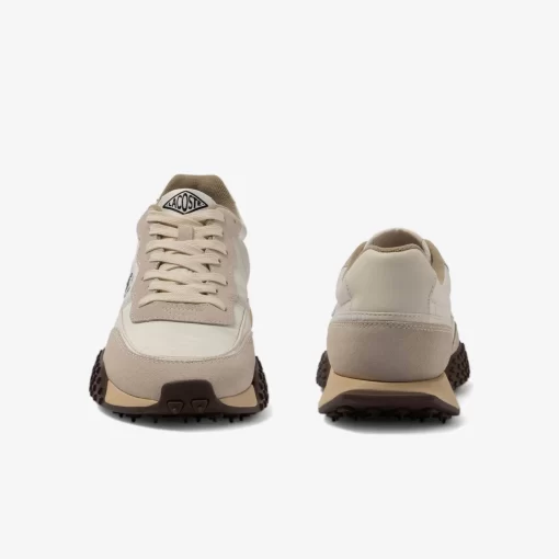 Lacoste Sneakers>Damen-Sneakers L-Spin Deluxe 3.0 Aus Materialmischung Off Wht/Dk Gum Ail