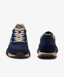 Lacoste Sneakers>Damen-Sneakers L-Spin Deluxe 3.0 Aus Materialmischung Nvy/Dk Gum Ahw