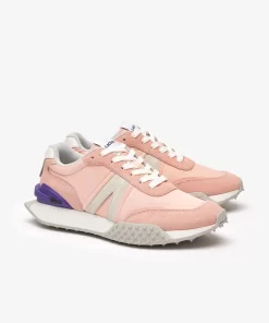 Lacoste Sneakers>Damen-Sneakers L-Spin Deluxe Aus Materialmischung Light Pink/White 208