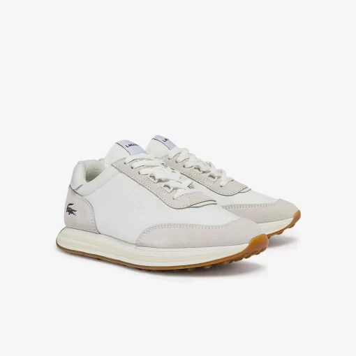 Lacoste Sneakers>Damen-Sneakers L-Spin Mit Textil-Gold-Details White/White 21G