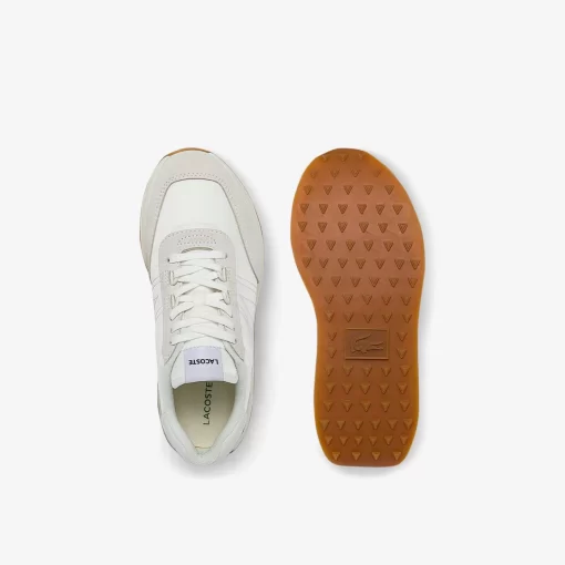 Lacoste Sneakers>Damen-Sneakers L-Spin Mit Textil-Gold-Details White/White 21G