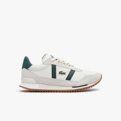 Lacoste Sneakers>Damen-Sneakers Partner Retro Aus Leder Off Wht/Dk Grn 1Y5