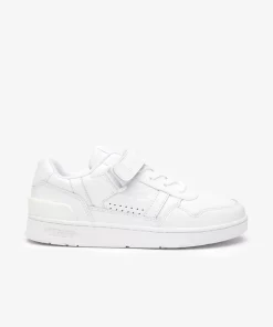 Lacoste Sneakers>Damen-Sneakers T-Clip Velcro Aus Leder White/White 21G