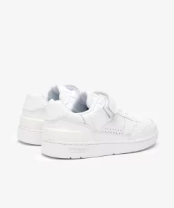 Lacoste Sneakers>Damen-Sneakers T-Clip Velcro Aus Leder White/White 21G