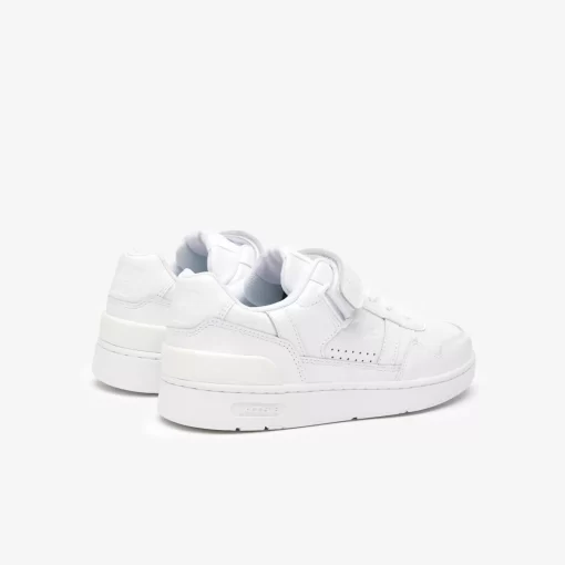 Lacoste Sneakers>Damen-Sneakers T-Clip Velcro Aus Leder White/White 21G