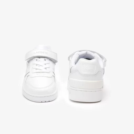 Lacoste Sneakers>Damen-Sneakers T-Clip Velcro Aus Leder White/White 21G