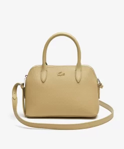 Lacoste Taschen>Damen-Tasche Chantaco Mit Pique-Leder Handgriff Brindille L37