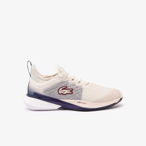 Lacoste Tennis>Damen-Tennisschuhe G-Lt23 Lite Aus Textil Off White/Navy Wn1