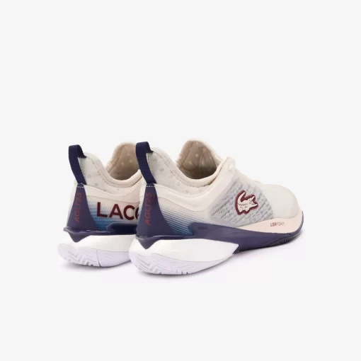 Lacoste Tennis>Damen-Tennisschuhe G-Lt23 Lite Aus Textil Off White/Navy Wn1