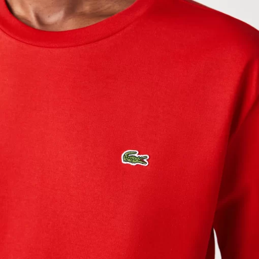 Lacoste T-Shirts>Damen-T-Shirt Aus Premium-Baumwolle Rot 240