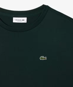 Lacoste T-Shirts>Damen-T-Shirt Aus Premium-Baumwolle Sinople Grun Yzp