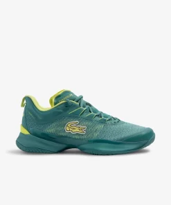 Lacoste Tennis>Daniil Medvedev Ag-Lt23 Ultra Tennis-Schuhe Trqs/Ylw Ty1