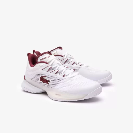 Lacoste Tennis>Daniil Medvedev Ag-Lt23 Ultra Tennis-Schuhe Wht/Burg 2G1