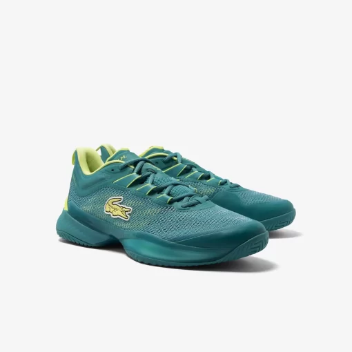 Lacoste Tennis>Daniil Medvedev Ag-Lt23 Ultra Tennis-Schuhe Trqs/Ylw Ty1