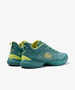 Lacoste Tennis>Daniil Medvedev Ag-Lt23 Ultra Tennis-Schuhe Trqs/Ylw Ty1