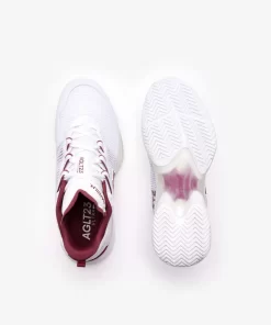 Lacoste Tennis>Daniil Medvedev Ag-Lt23 Ultra Tennis-Schuhe Wht/Burg 2G1