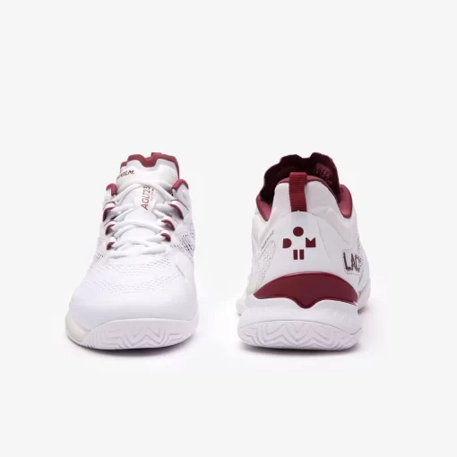 Lacoste Tennis>Daniil Medvedev Ag-Lt23 Ultra Tennis-Schuhe Wht/Burg 2G1