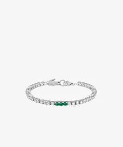 Lacoste Schmuck>Duchess Armband Silver And Green 041