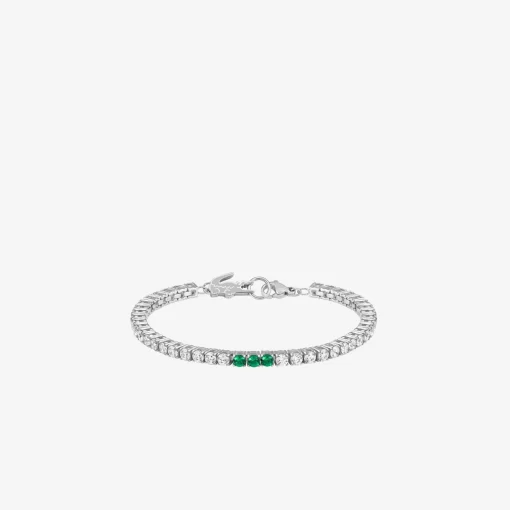 Lacoste Schmuck>Duchess Armband Silver And Green 041