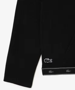 Lacoste Unterwäsche & Loungewear>Essentieller Lounge-Hoodie Schwarz 031