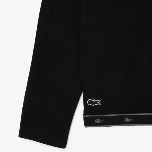 Lacoste Unterwäsche & Loungewear>Essentieller Lounge-Hoodie Schwarz 031