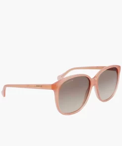 Lacoste Sonnenbrillen>Extragrose Sonnenbrille Aus Acetat Pink Opaline 664