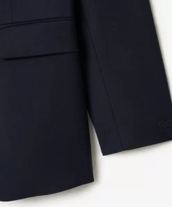 Lacoste Jacken & Mäntel>Extraweiter Wollblazer Navy Blau Hde