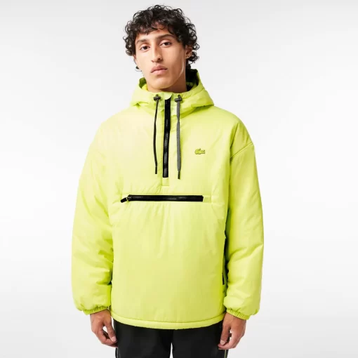 Lacoste Jacken & Mäntel>Gepolsterte Popover-Jacke Mit Kapuze Gelb Sli