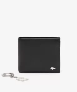 Lacoste Geldbörsen & Kleinlederwaren>Geschenkset Bestehend Aus Brieftasche Und Polo-Schlusselanhanger Black 000