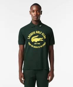 Lacoste Golf>Golf Polohemd Aus Baumwolle Sinople Grun Yzp