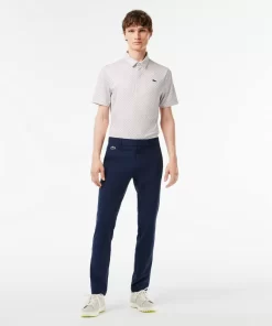 Lacoste Golf>Golf-Hosen Aus Absorbierendem Twill In Slim Fit Navy Blau 166