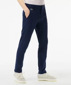 Lacoste Golf>Golf-Hosen Aus Absorbierendem Twill In Slim Fit Navy Blau 166