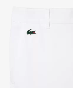 Lacoste Golf>Golf-Hosen Aus Absorbierendem Twill In Slim Fit Weis 001