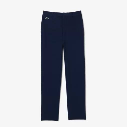 Lacoste Golf>Golf-Hosen Aus Absorbierendem Twill In Slim Fit Navy Blau 166