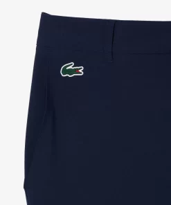 Lacoste Golf>Golf-Hosen Aus Absorbierendem Twill In Slim Fit Navy Blau 166