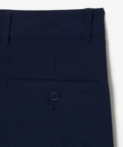 Lacoste Golf>Golf-Hosen Aus Absorbierendem Twill In Slim Fit Navy Blau 166