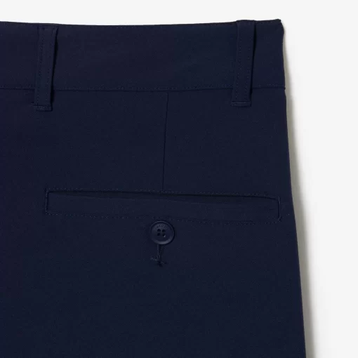 Lacoste Golf>Golf-Hosen Aus Absorbierendem Twill In Slim Fit Navy Blau 166