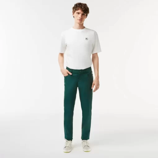 Lacoste Golf>Golf-Hosen Mit Griffband Sinople Grun Yzp