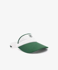 Lacoste Golf>Golf-Schirm Aus Baumwollpique Weis / Grun X0N