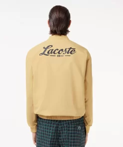 Lacoste Golf>Golf-Sweatshirt Mit Windschutz Im Lockeren Schnitt Beige Ixq