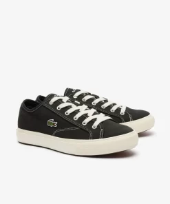 Lacoste Sneakers>Herren Backcourt Sneaker Black/Offwhite 454