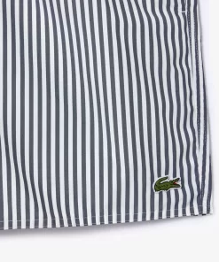 Lacoste Badebekleidung>Herren Badehosen Mit Streifen Navy Blau / Weis Hhw