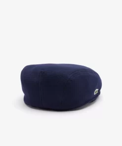 Lacoste Caps & Hüte>Herren Baumwoll-Kappe Mit Aufgesticktem Krokodil Navy Blau 166