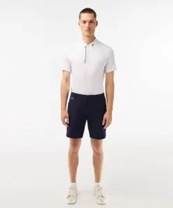 Lacoste Golf>Herren Bermudas Aus Leichtem Stretch Sport Navy Blau 166