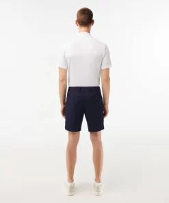 Lacoste Golf>Herren Bermudas Aus Leichtem Stretch Sport Navy Blau 166