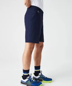 Lacoste Golf>Herren Bermudas Aus Leichtem Stretch Sport Navy Blau 166