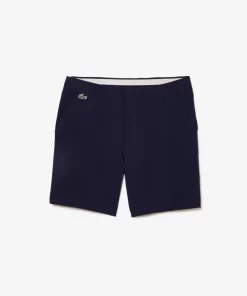 Lacoste Golf>Herren Bermudas Aus Leichtem Stretch Sport Navy Blau 166