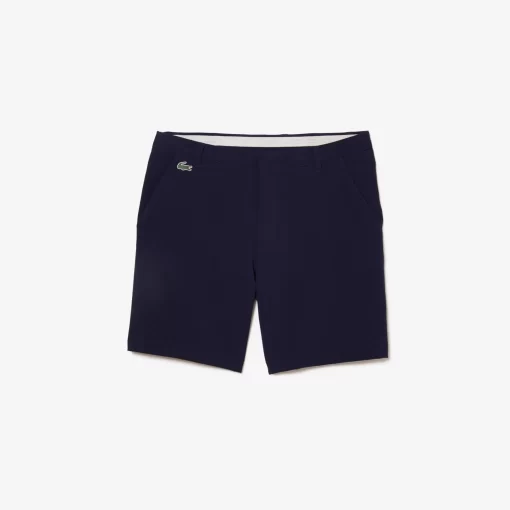 Lacoste Golf>Herren Bermudas Aus Leichtem Stretch Sport Navy Blau 166