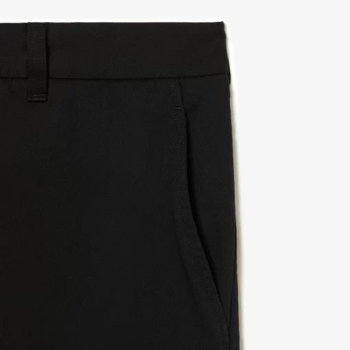 Lacoste Hosen & Shorts>Herren Chinos Aus Stretch-Baumwolle Schwarz 031